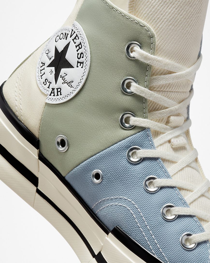 Tenisky Vysoke Converse Chuck 70 Plus Materiál Mashup Damske Olivovo Zelená | SK ZKLXJ8